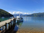 Pelorus Sound mit dem Mail Boat